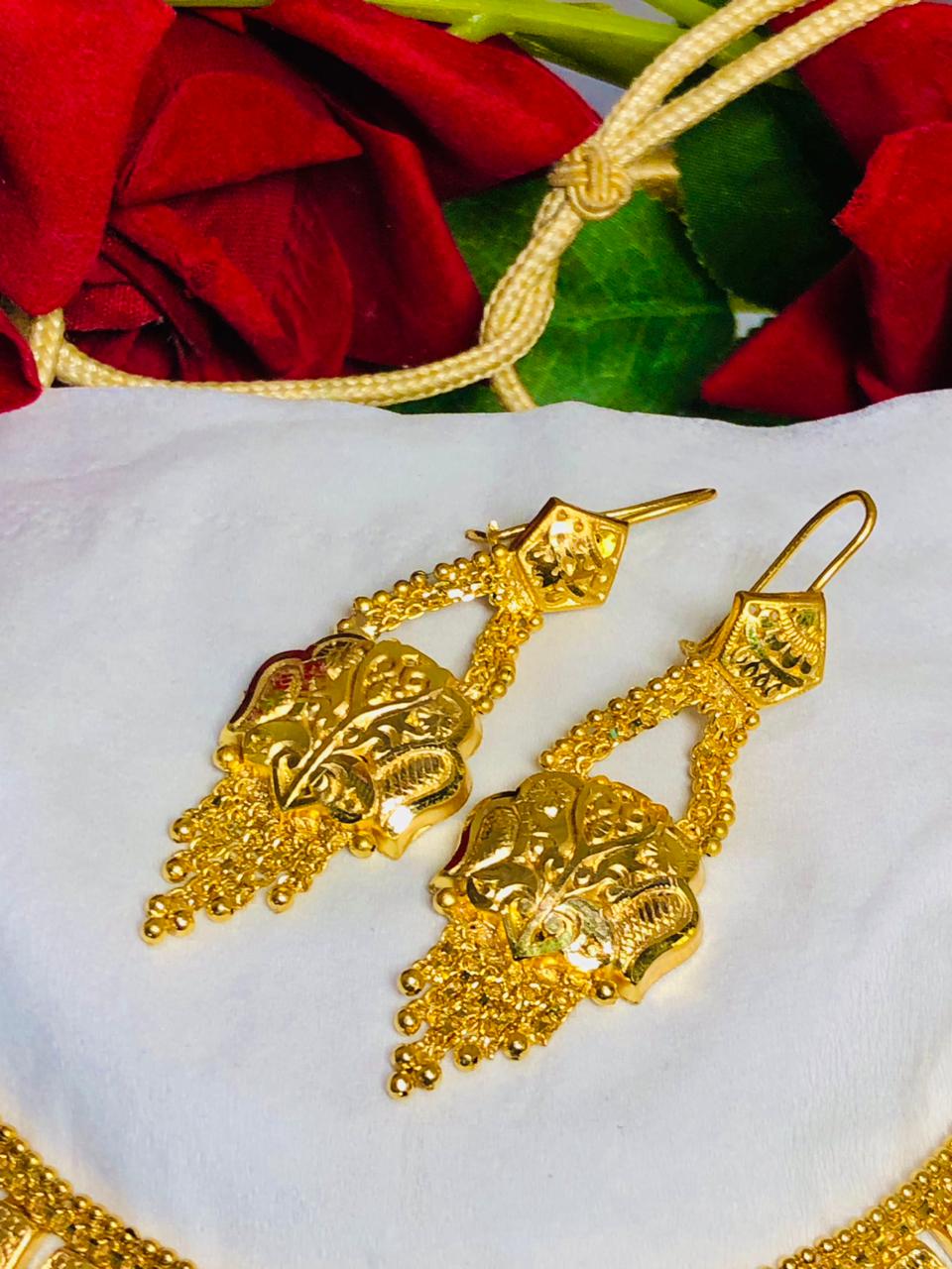 Gold Polish Necklace – Luxury Jo Har Nazar Rok De