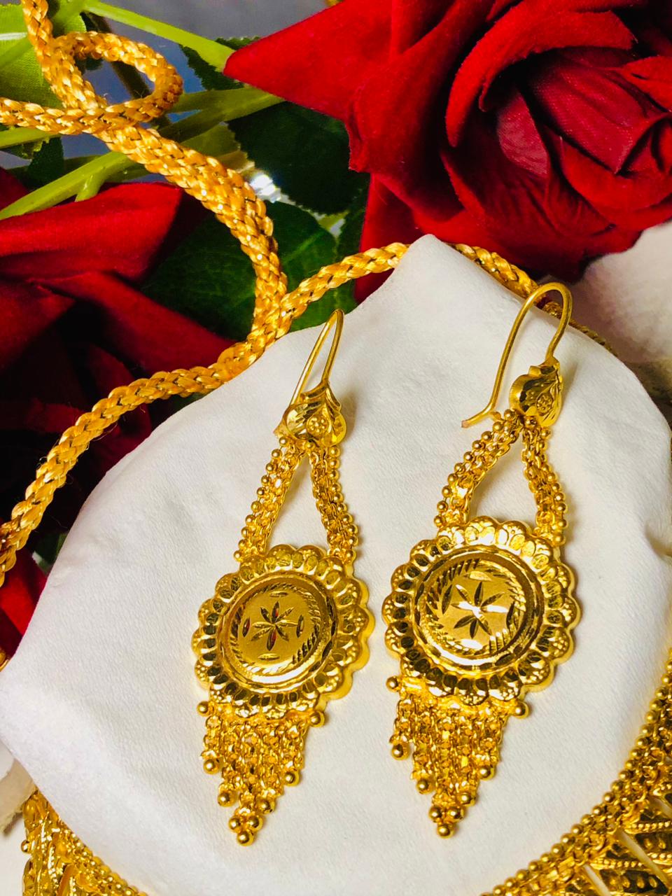 Gold Polish Necklace – Luxury Jo Har Nazar Rok De ✨