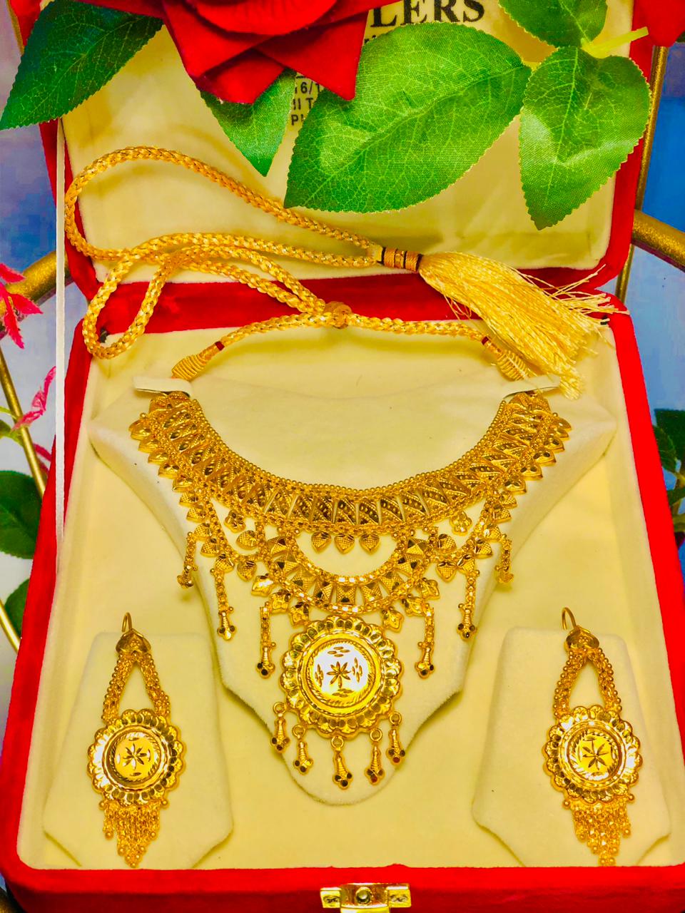 Gold Polish Necklace – Luxury Jo Har Nazar Rok De ✨
