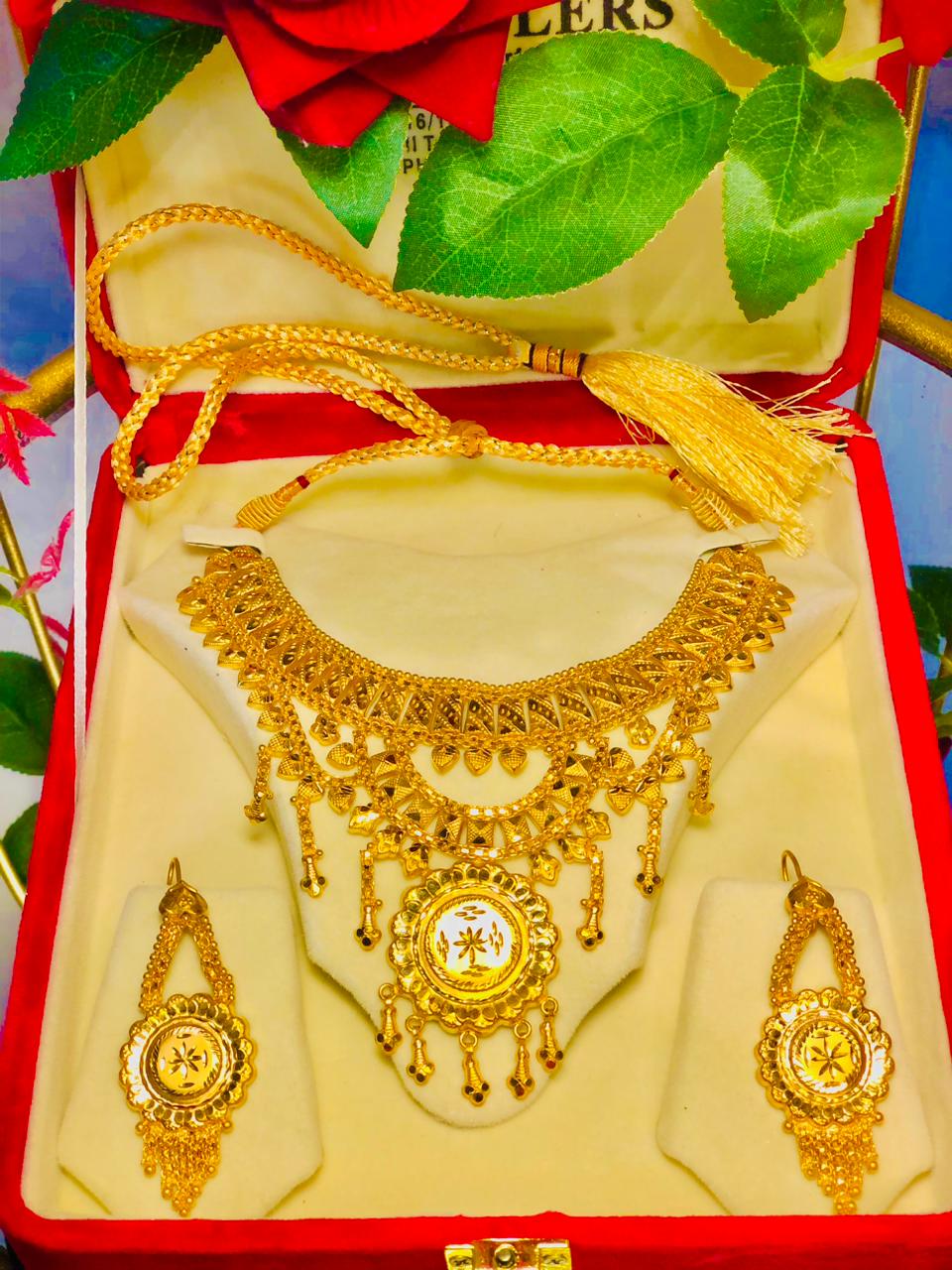 Gold Polish Necklace – Luxury Jo Har Nazar Rok De ✨