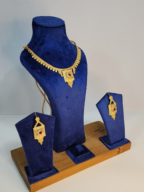 Gold Polish Necklace