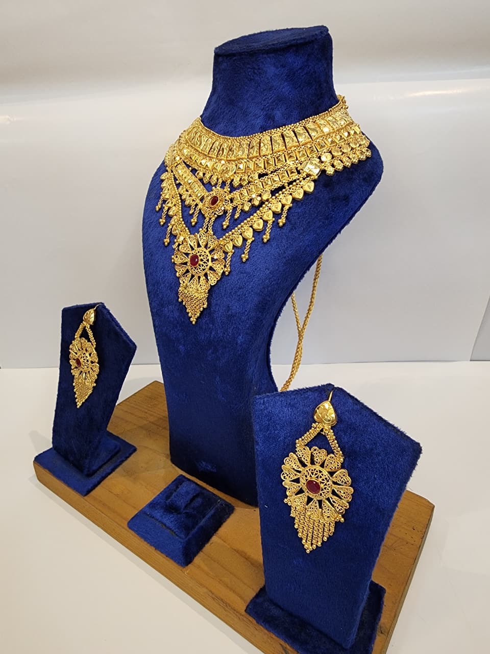 Gold Polish Mala Necklace – Luxury Asi Jo Har Nazar Rok De