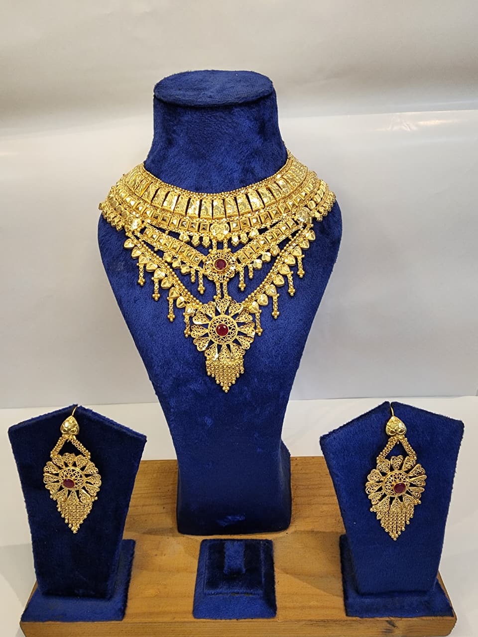Gold Polish Mala Necklace – Luxury Asi Jo Har Nazar Rok De