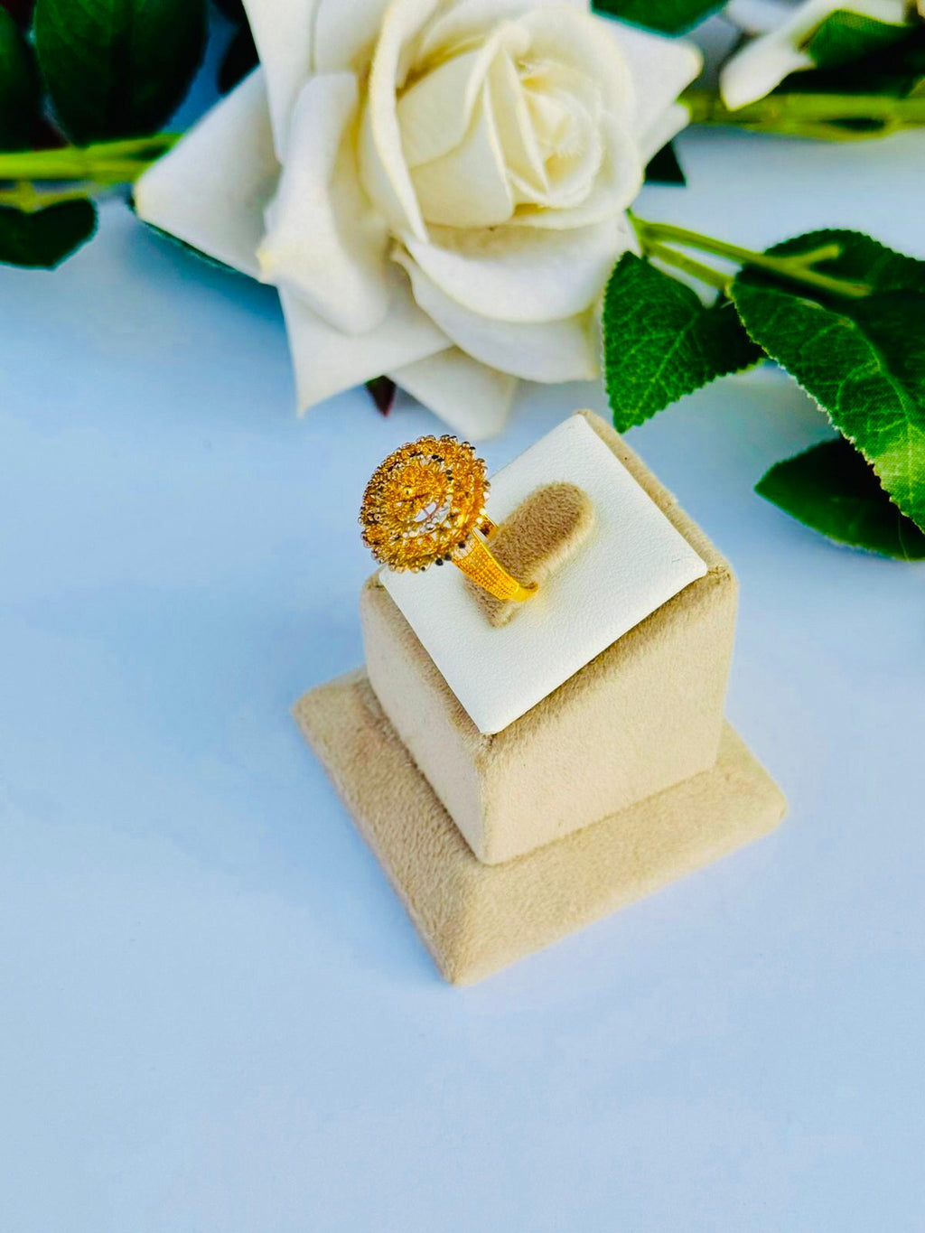 Handmade gold plated Rings