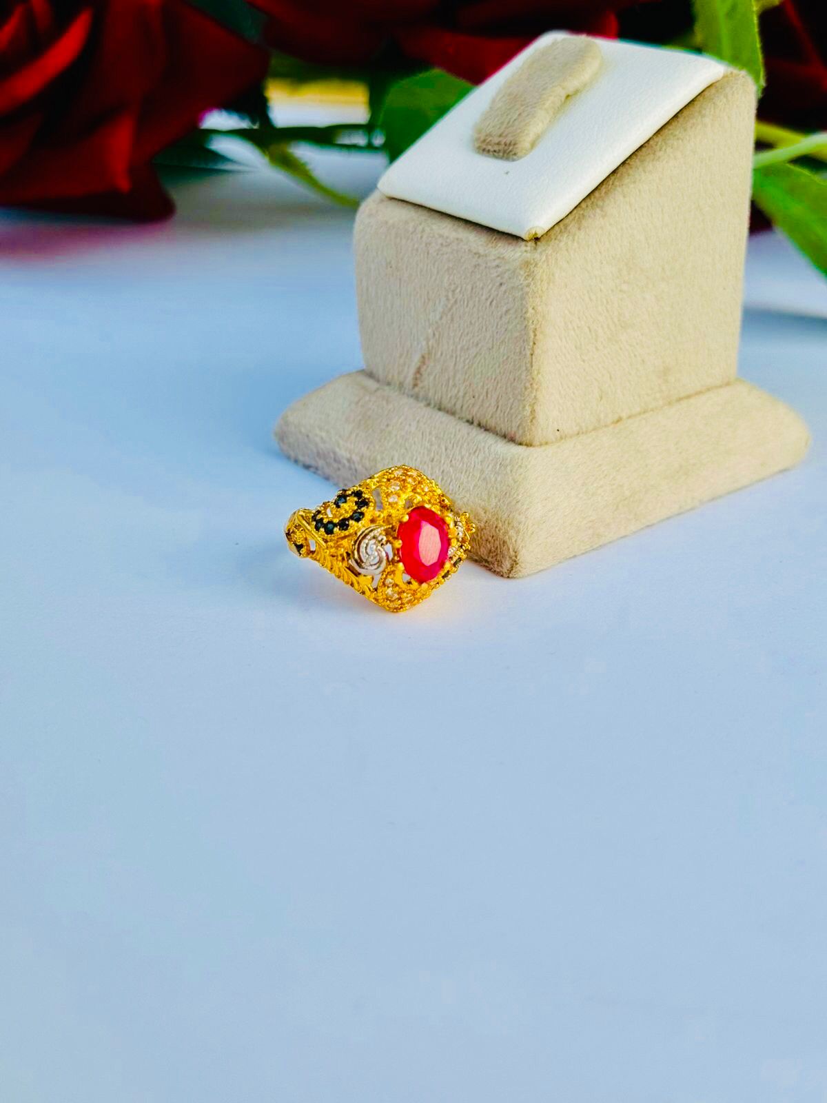 Handmade gold plated Rings