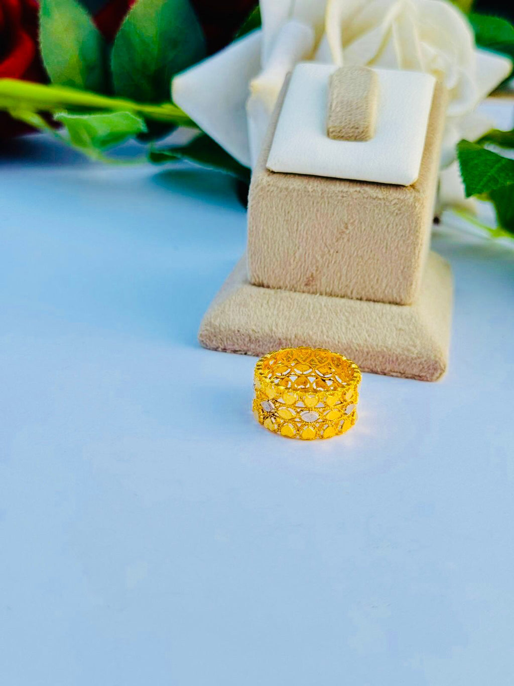 Handmade Gold Polish Ring