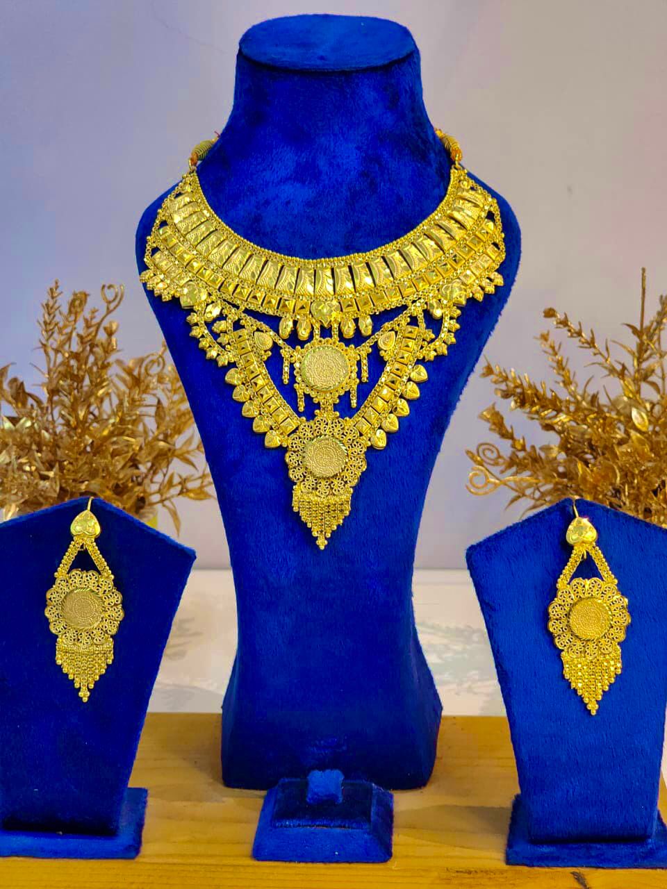 Handmade Gold Polish Necklace